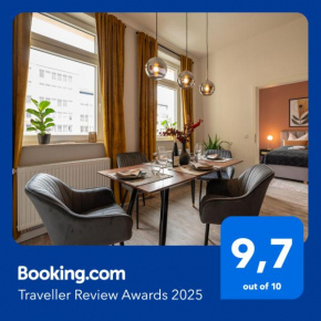 maremar - Design Apartment - Luxus Boxspringbett - Zentral - Küche - Arbeitsplatz - Highspeed WLAN